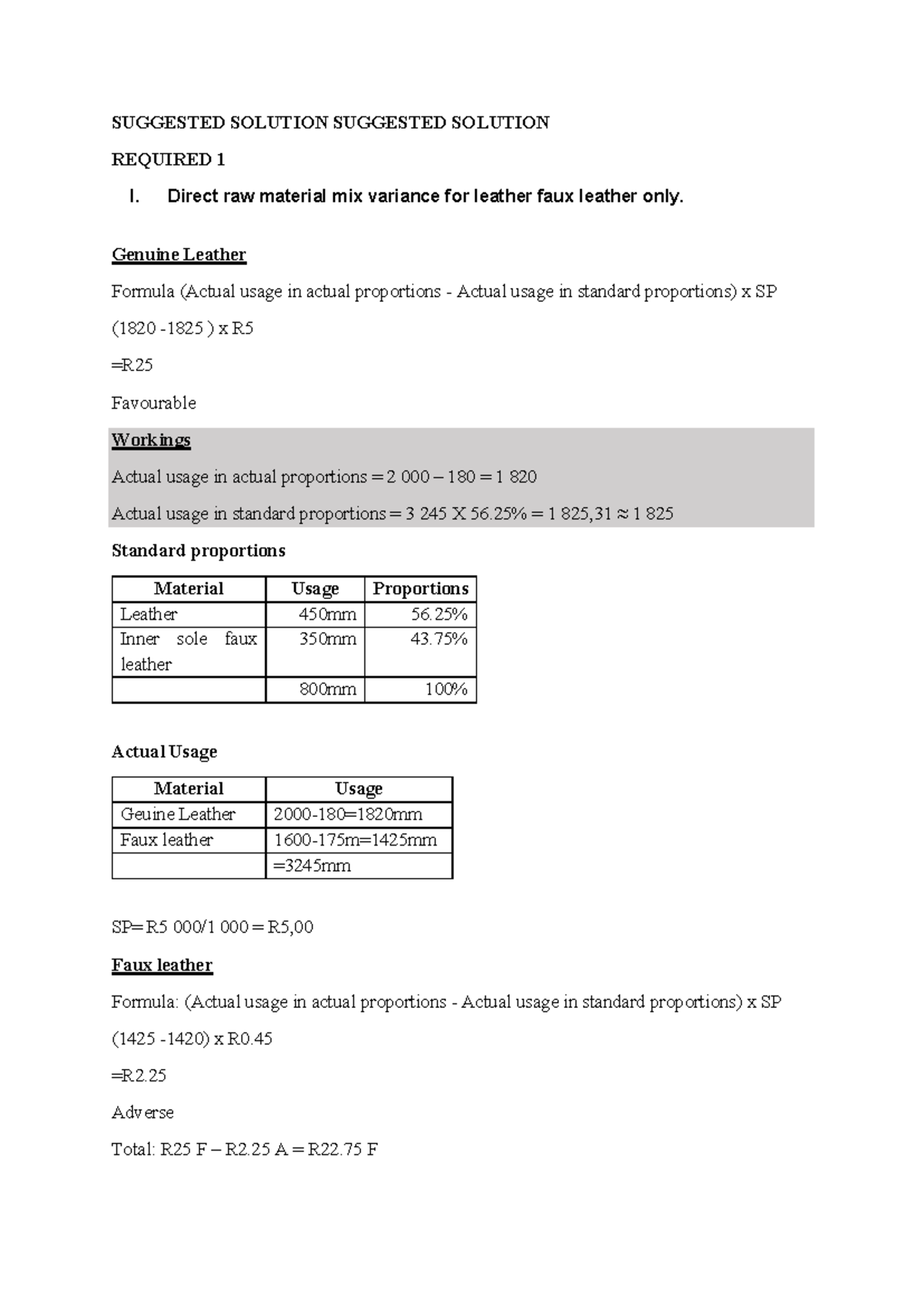 Acct332 Test 2 Suggested Solution 2024 - SUGGESTED SOLUTION SUGGESTED ...