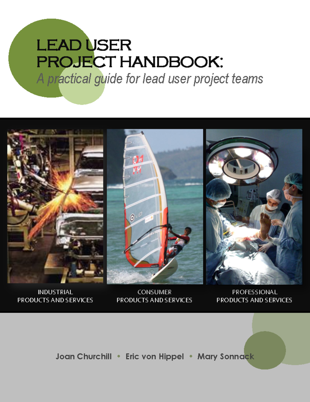 Lead user project handbook full version LEAD USER PROJECT HANDBOOK A