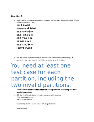 Lab JUnit 4 - Due This assignment must be performed in class on Lab ...