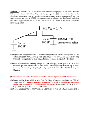 ECE 467 - Introduction To VLSI Design - Homework 1 - Homework 1 ECE 467 ...