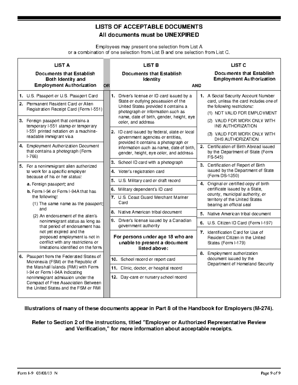 i-9-acceptable-documents-list-form-i-9-03-08-13-n-page-9-of-9-lists