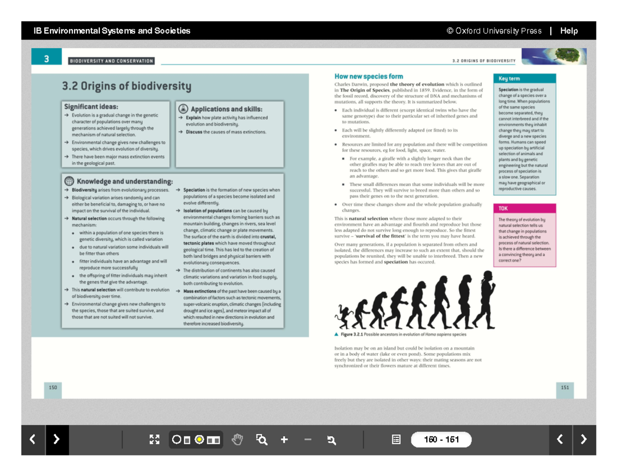 3.2 Origins Of Biodiversity - BU111 - IB Environmental Systems And ...