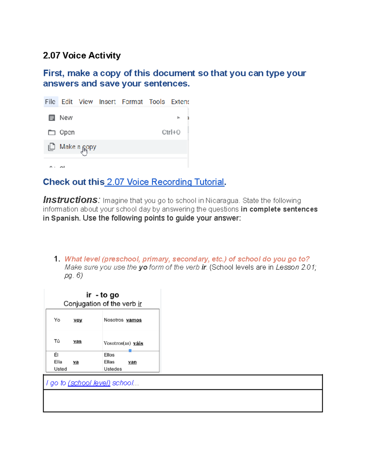 assignment 02.07 voice activity