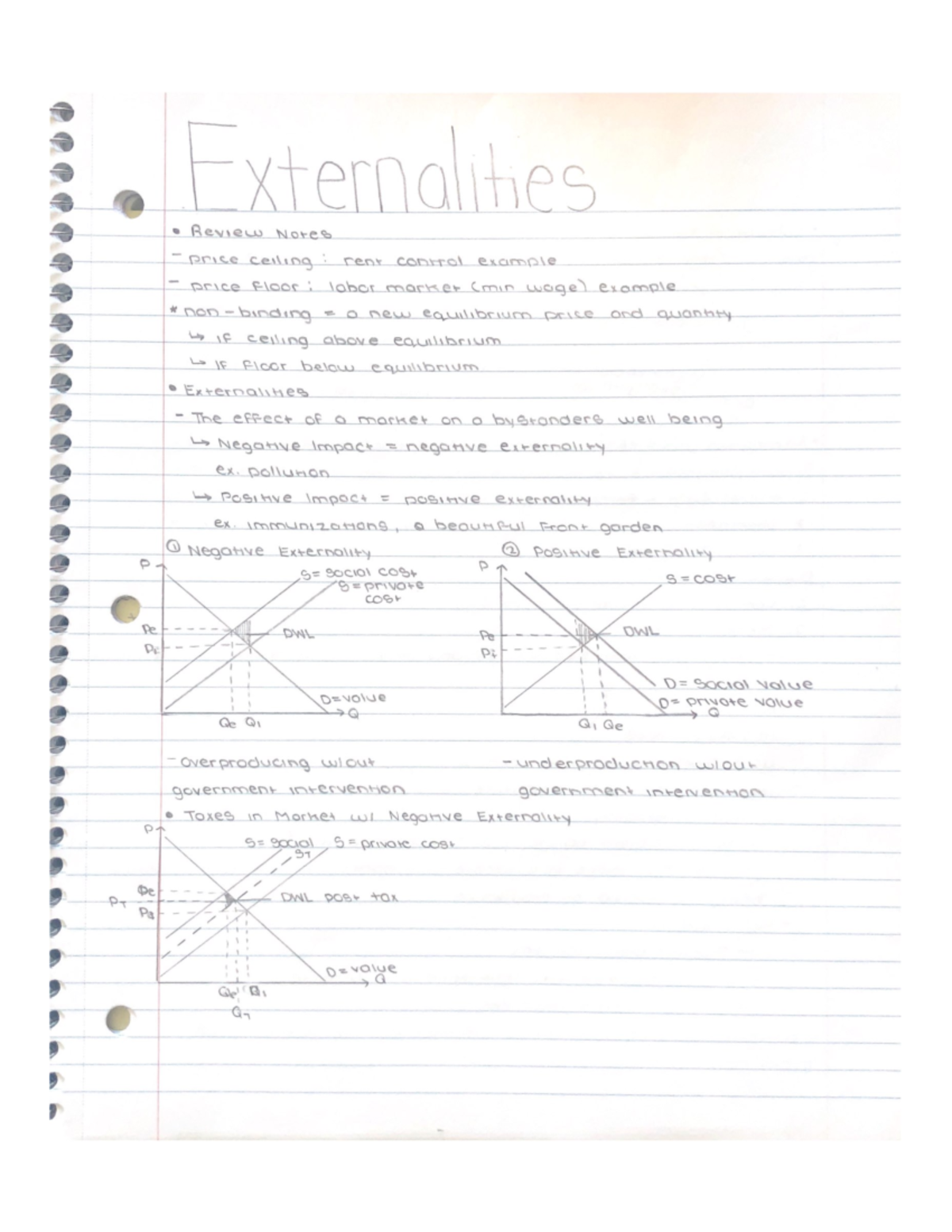 Externalities - ECN 001AY - Studocu