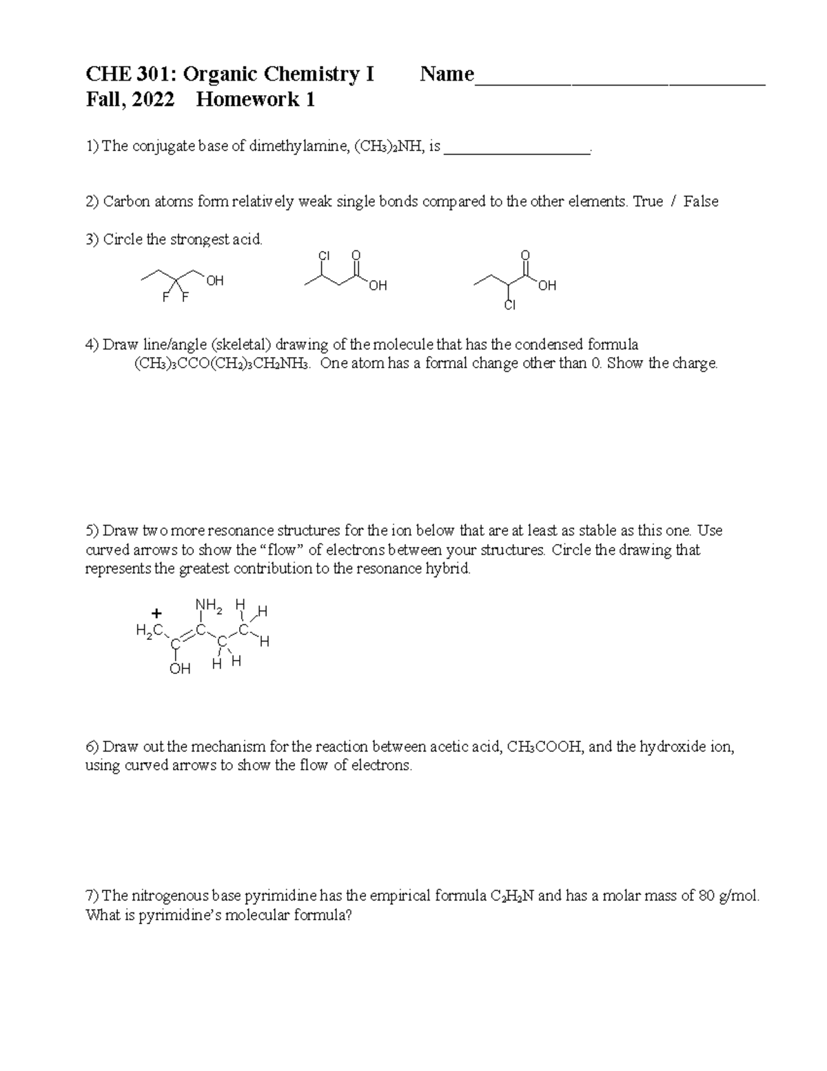 modern chemistry homework 8 1 answers