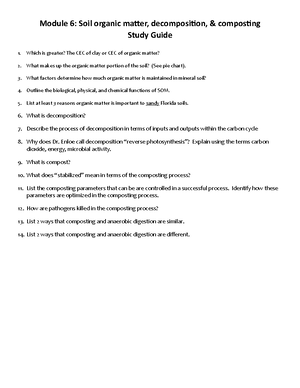 Ag Mod 4 Assignment - ALS 3133 Module 4 Assignment You all know the ...