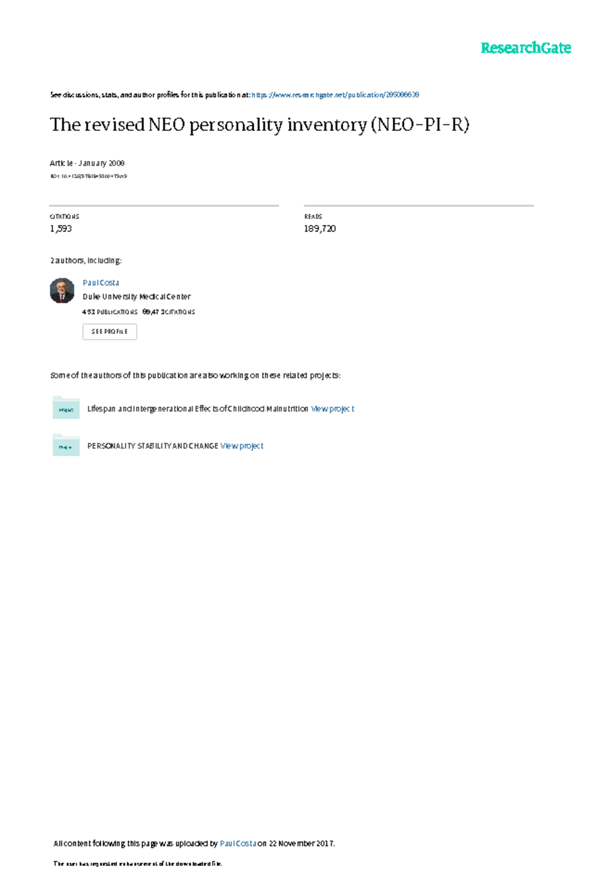 Chap6The NEOInventories CM - See discussions, stats, and author ...