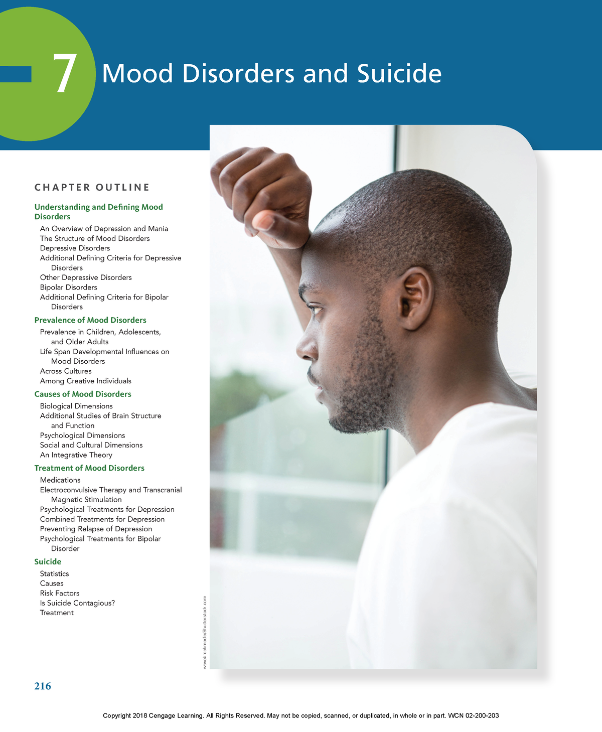 Mood Disorders - 216 C H A P T E R O U T L I N E Understanding And ...