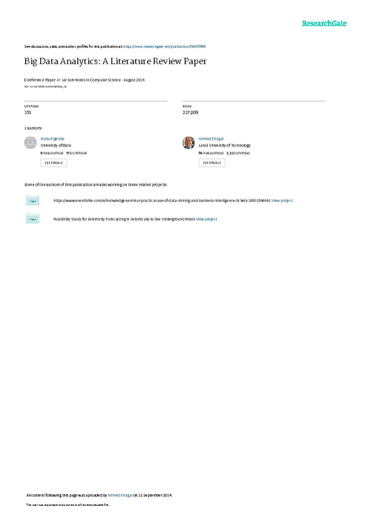 Chp3A10 - Bigdata Analysis case - See discussions, stats, and author ...