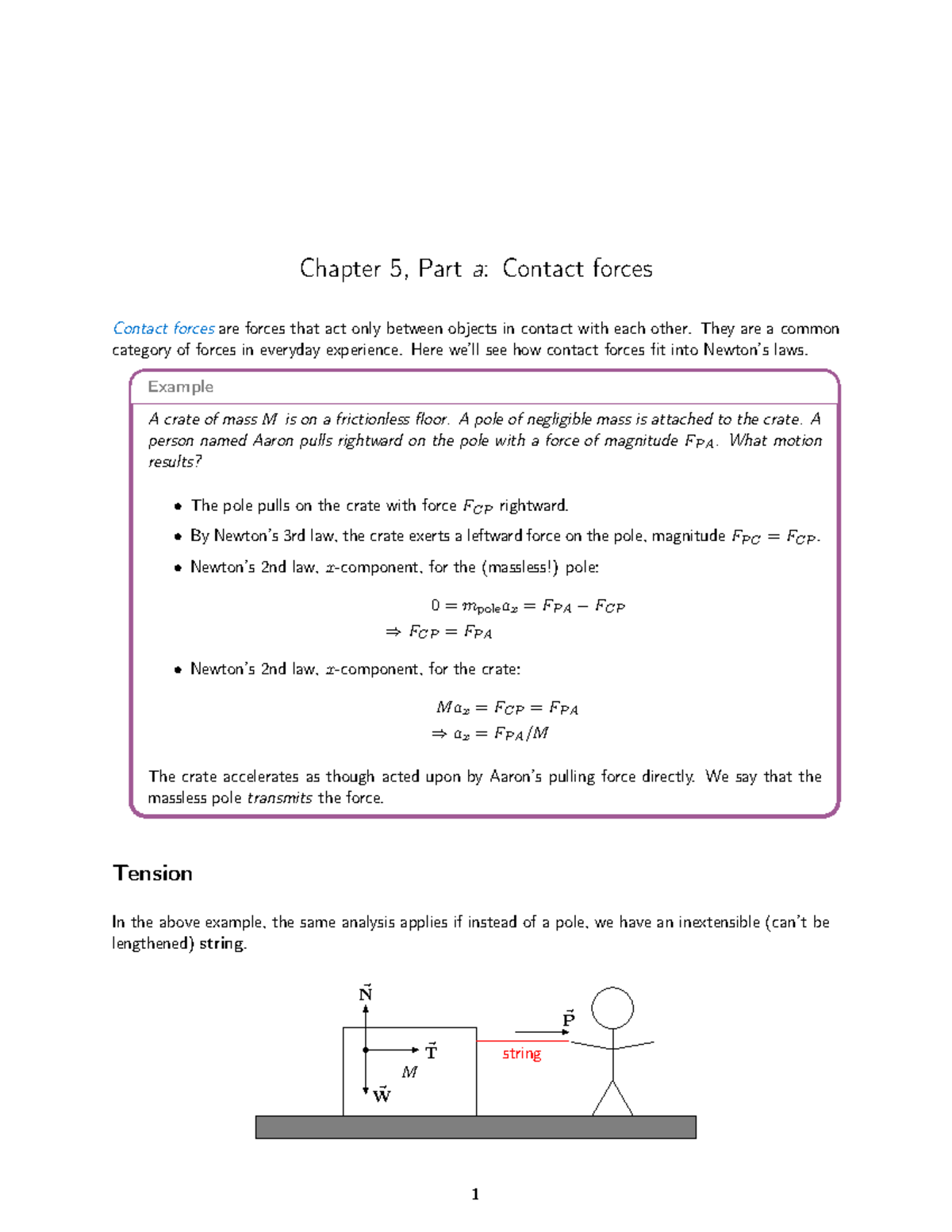 ln5a-contact-forces-chapter-5-part-a-contact-forces-contact