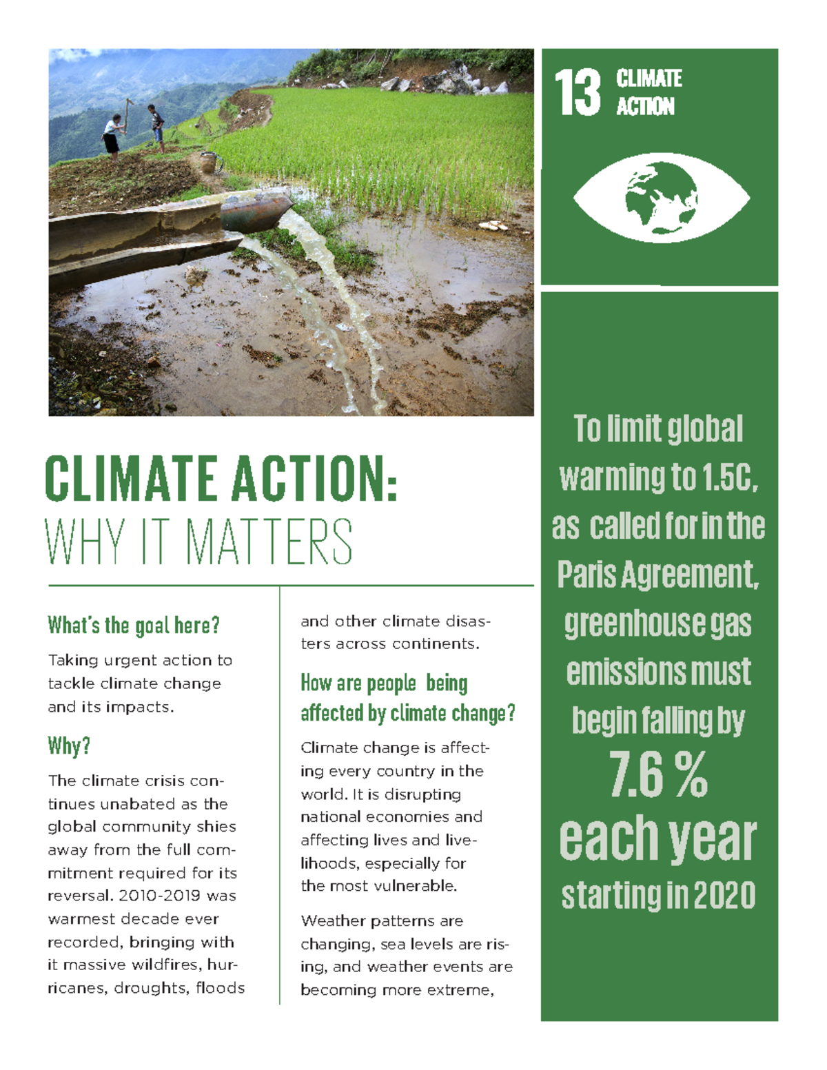 13 Why-It-Matters-2020 - What’s the goal here? Taking urgent action to ...