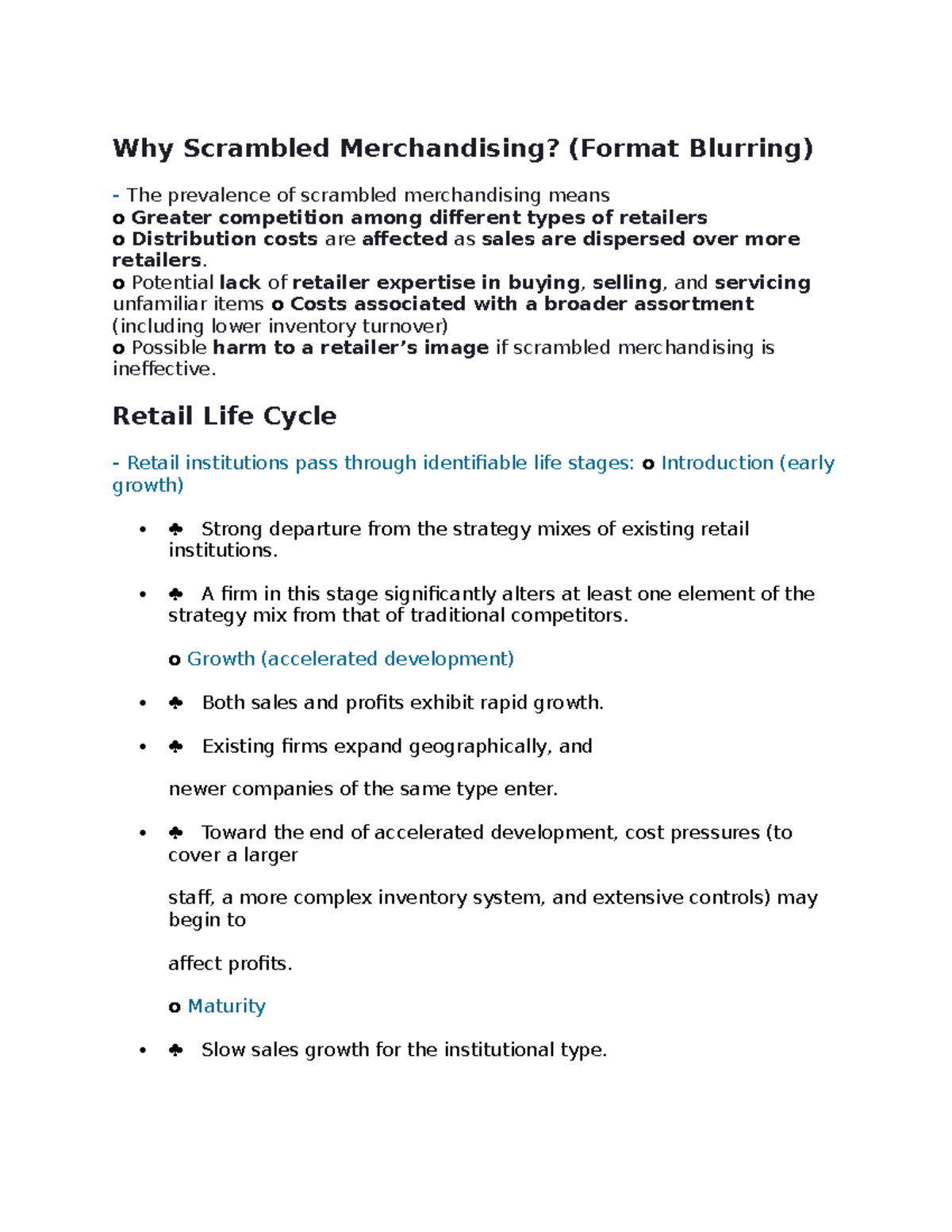 Chapter 5 part 3 Concordia university mark 463 Why Scrambled