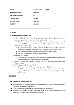 PDU3701 Assignment 2 - PHILOSOPHY OF EDUCATION PDU ASSIGNMENT 2 UNIQUE ...