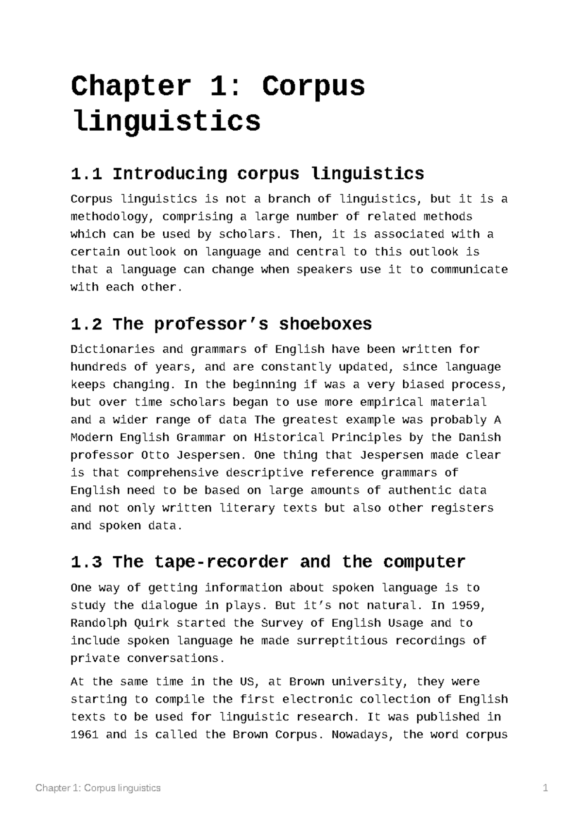 corpus linguistics research paper pdf