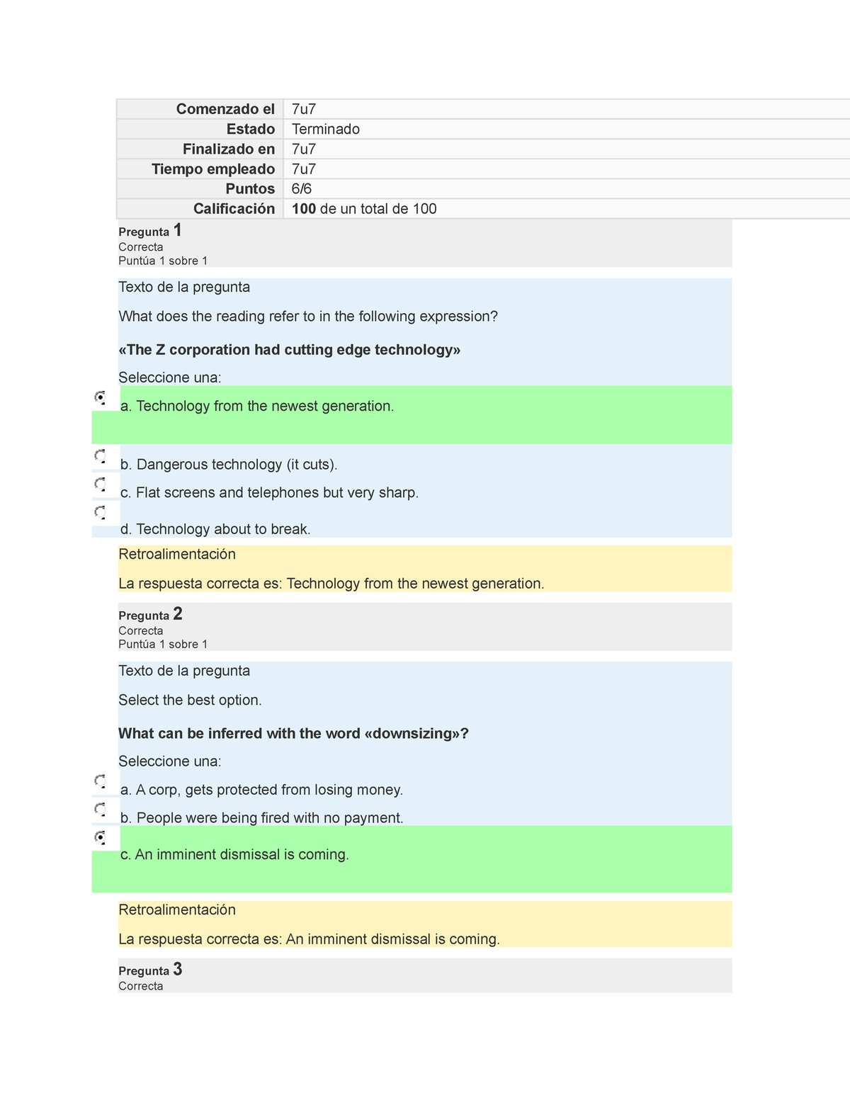 assignment 7 quiz company downsizing scribd