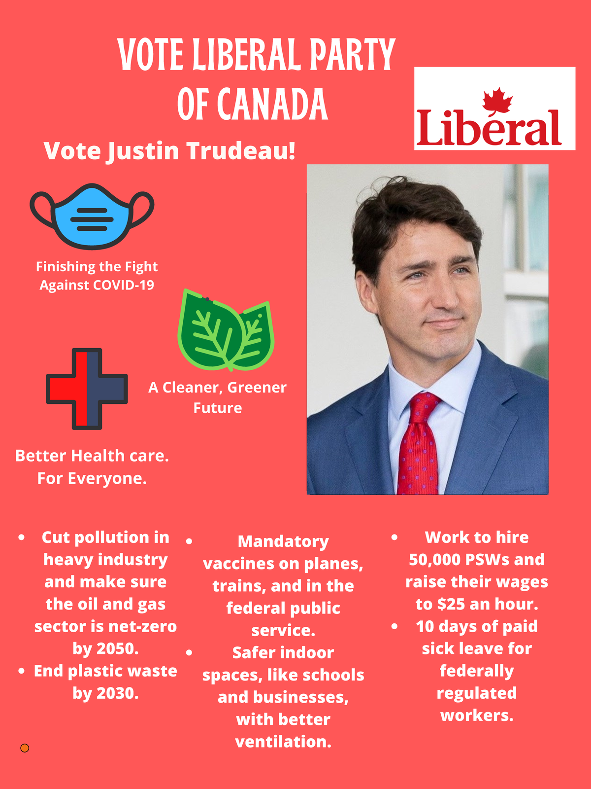 Liberal Party of canada - VOTE LIBERAL PARTY OF CANADA Finishing the ...