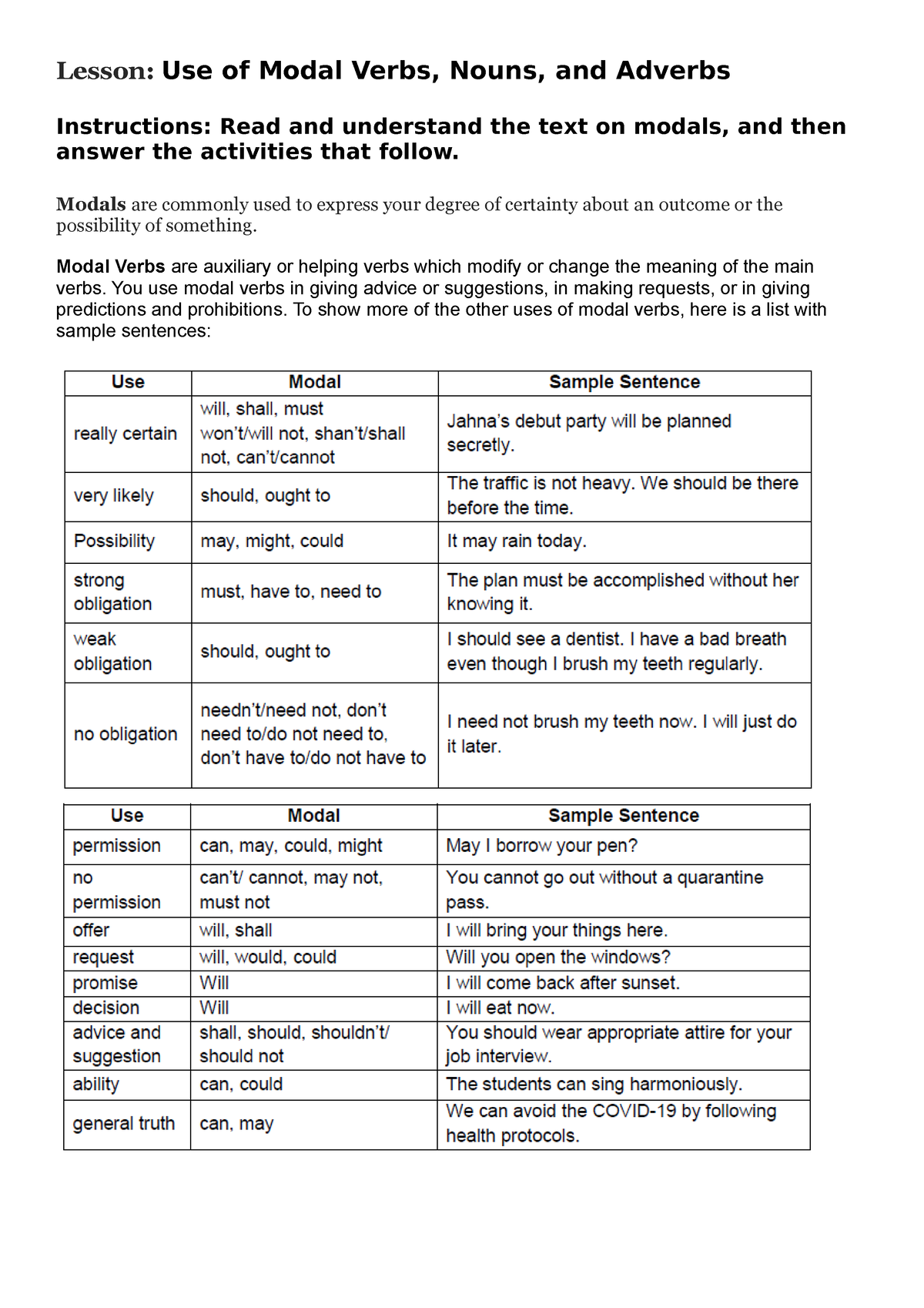 lesson-on-modals-and-activity-sheets-lesson-use-of-modal-verbs