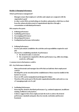 Managing People AT WORK - MANAGING PEOPLE AT WORK 02/28/ CHAPTER 1 ‘One ...