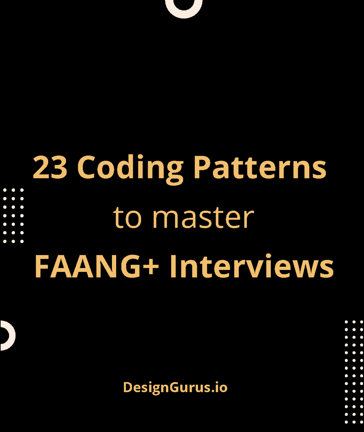 Coding Patterns - Usage: This pattern describes all the efficient ways ...