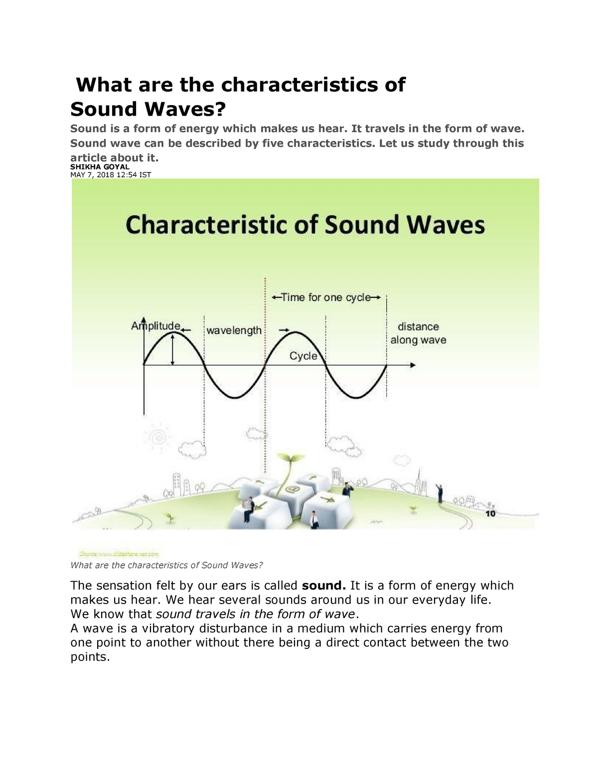 what-are-the-characteristics-of-sound-waves-converted-converted-what