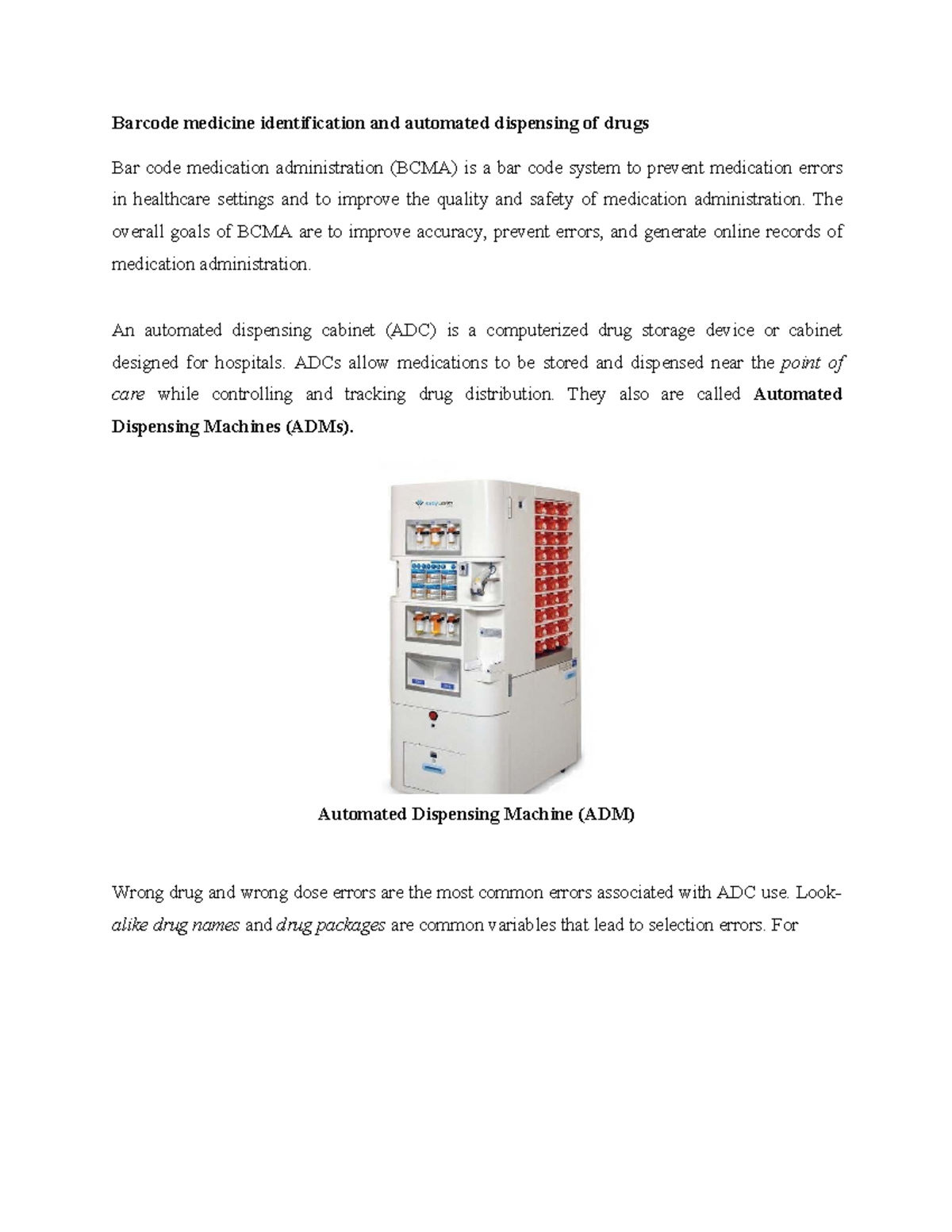 pharmacology njdvvv - Barcode medicine identification and automated ...
