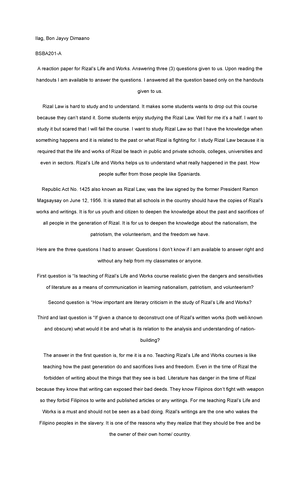 Reflection - BA 2021 - Introduction to Ethics Reflection Paper “Ethics ...
