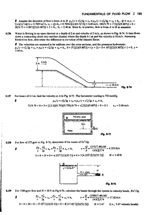 2500 Solved Problems in Fluid Mechanics and Hydraulics (Schaum's Solved ...