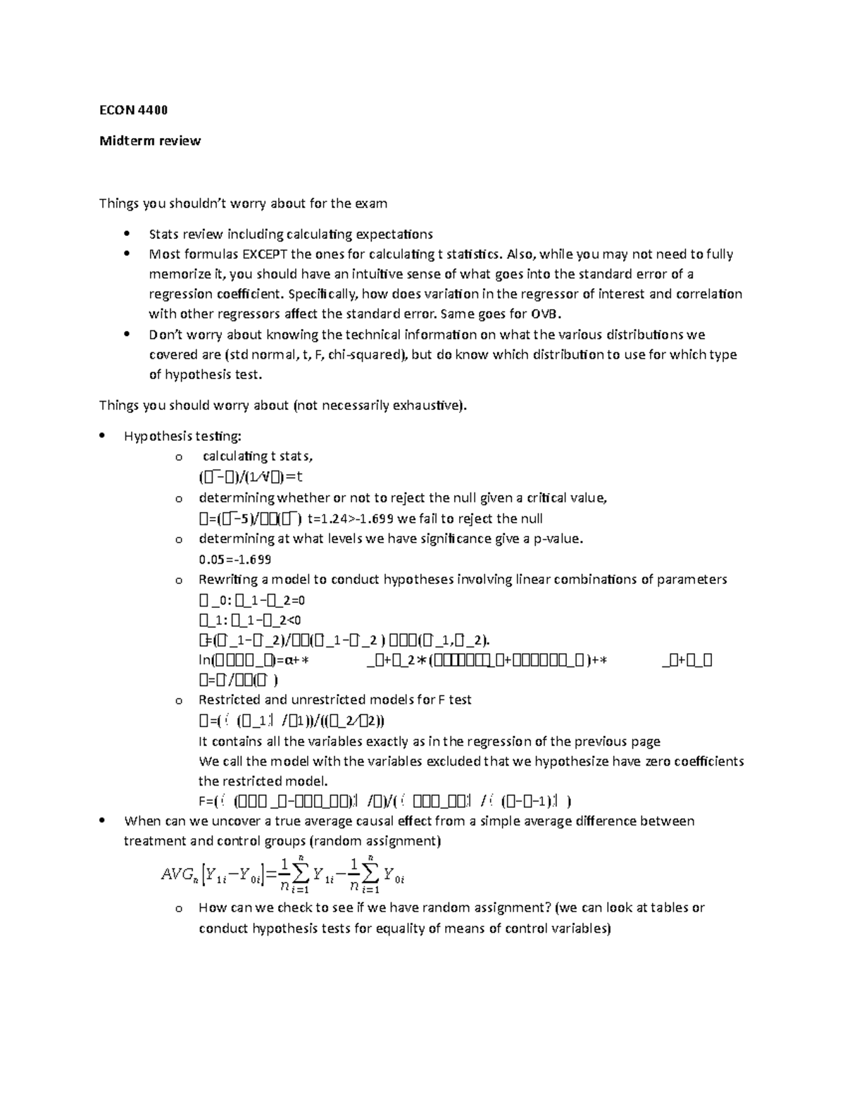 Midterm review - Summary Logistics Management - ECON 4400 Midterm ...