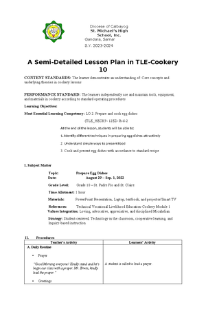 DLP-template - DLP Template - ####### Republic of the Philippines ...