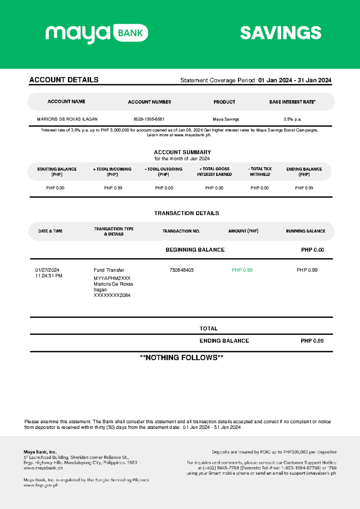 Maya Savings So A 3c70661148 c74527 b7f8b20713 bcfcea 2024FEB - ACCOUNT ...