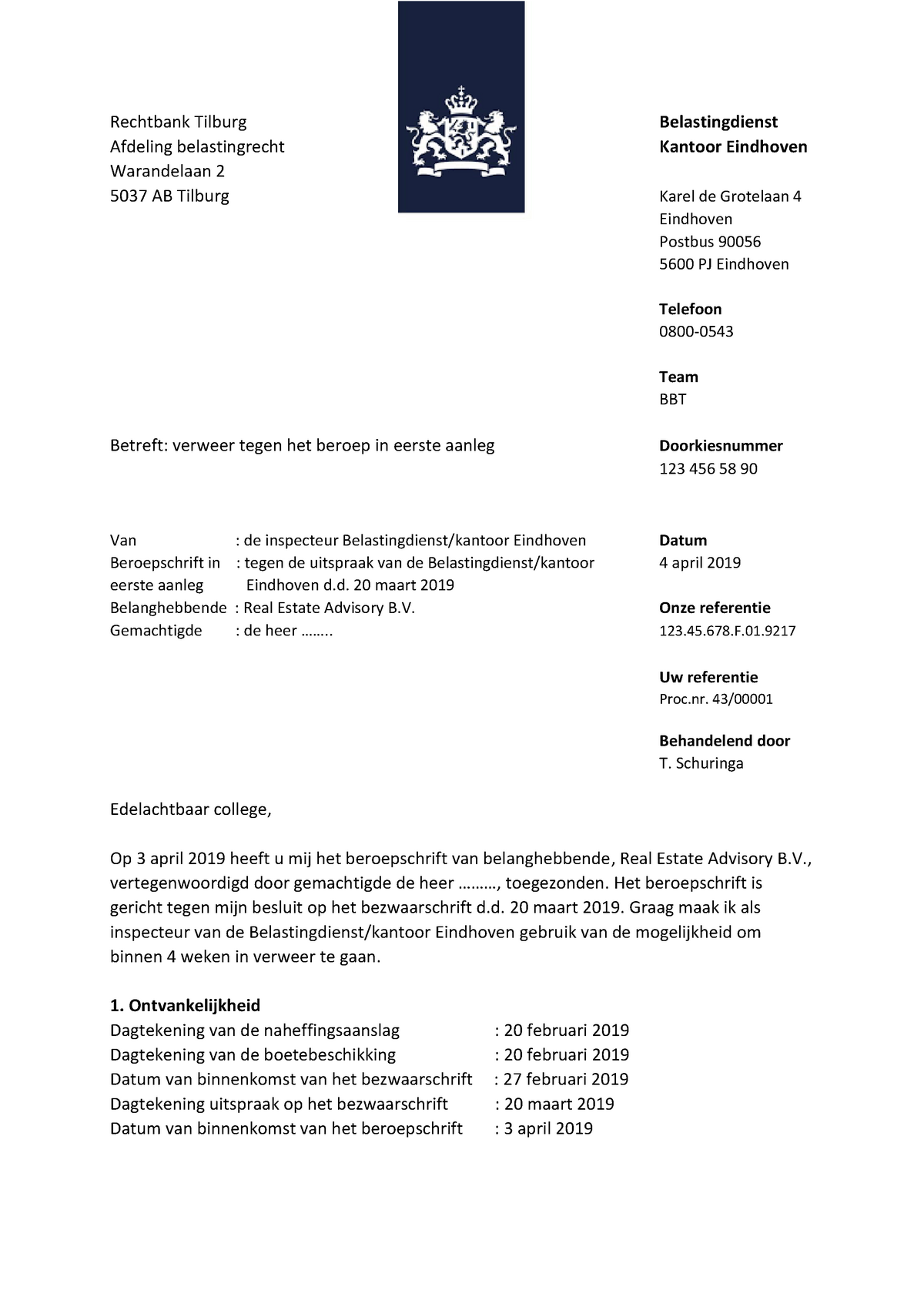 Belastingdienst  RitMeter en de Belastingdienst  RitMeter