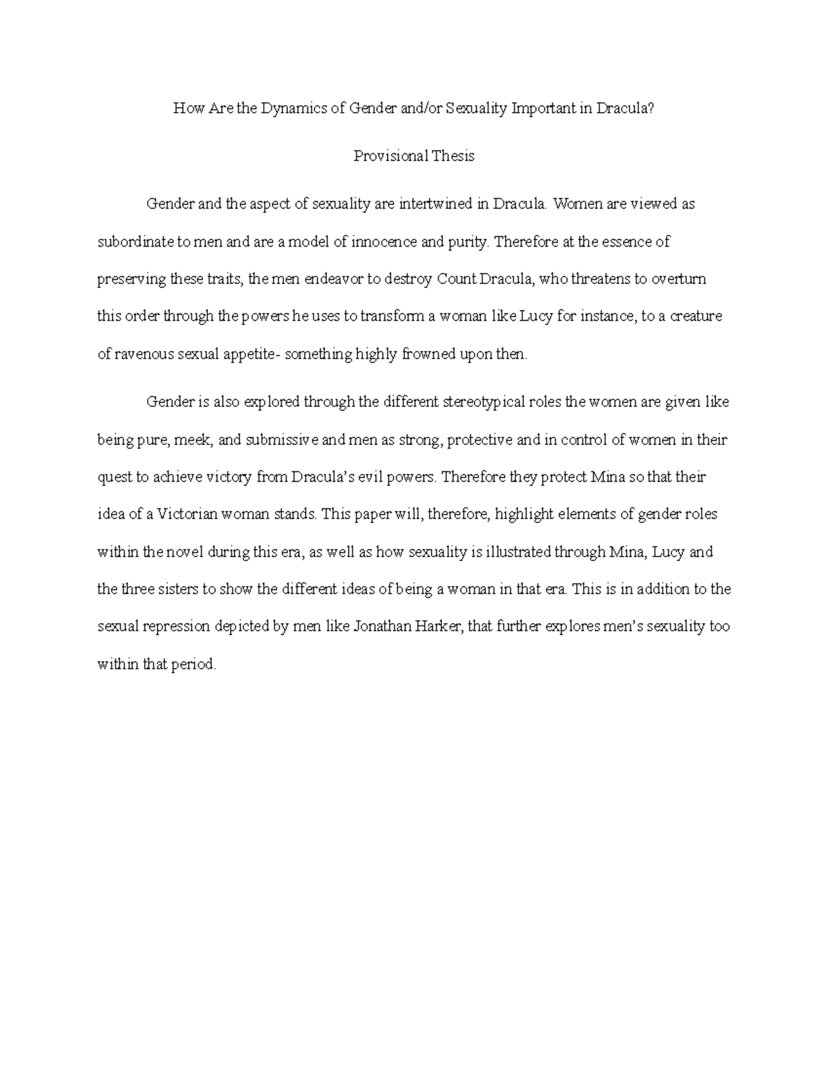 Paper 4 Eng 201 0518 Provisional Thesis How Are The Dynamics Of Gender Andor Sexuality 0896