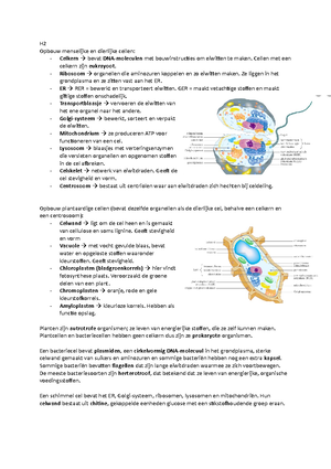 Hoofdstuk 8 Evolutie - Nectar Biologie 4 VWO - Hoofdstuk 8: Evolutie §1 ...