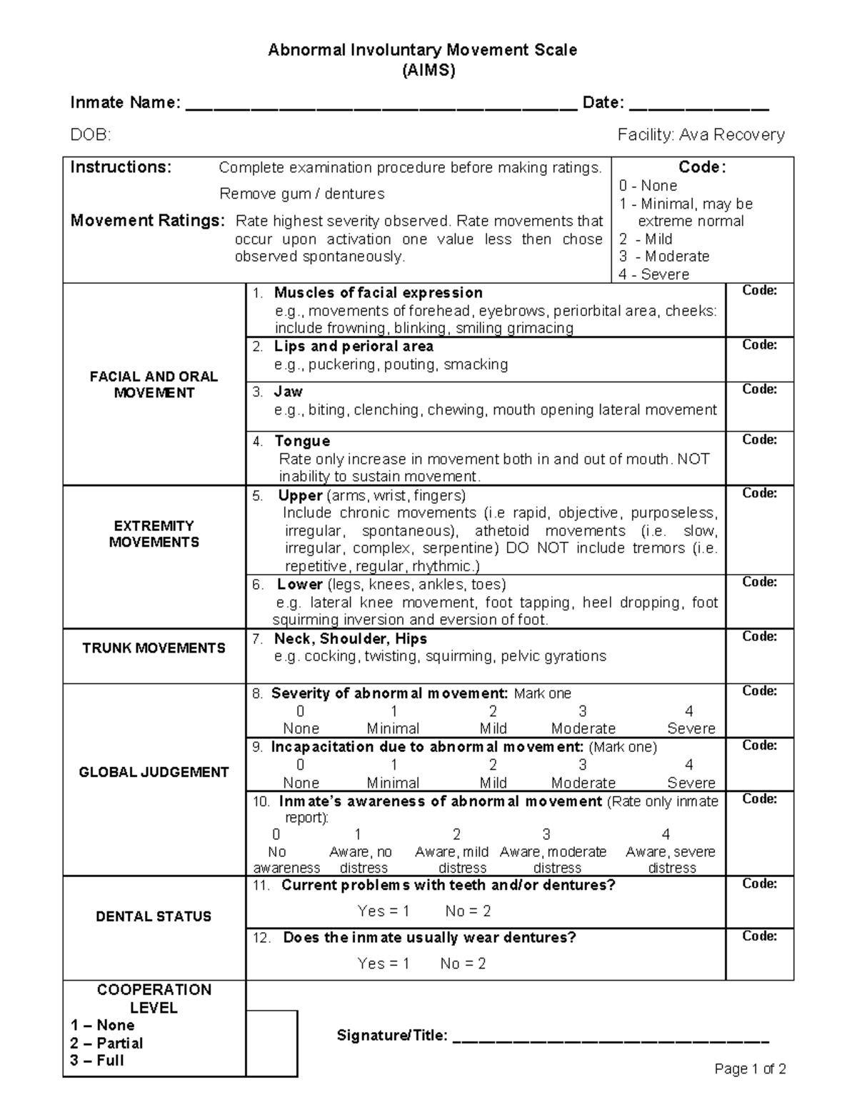 aims-testing-abnormal-involuntary-movement-scale-aims-inmate-name