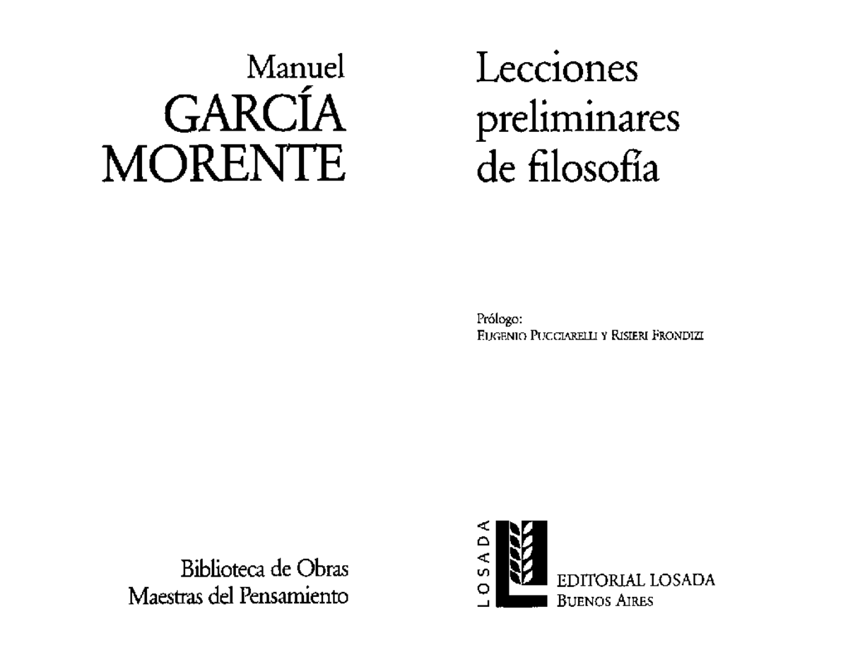 Garcia Morente Manuel - Lecciones-preliminares-de-filosofia - Judec ...