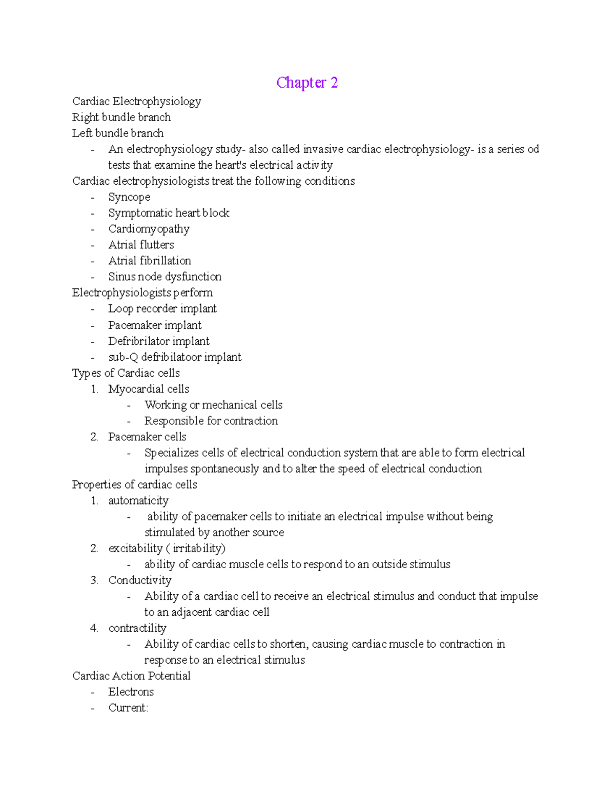 Untitled document - Chapter 2 Notes on EKG and Monitoring Devices ...