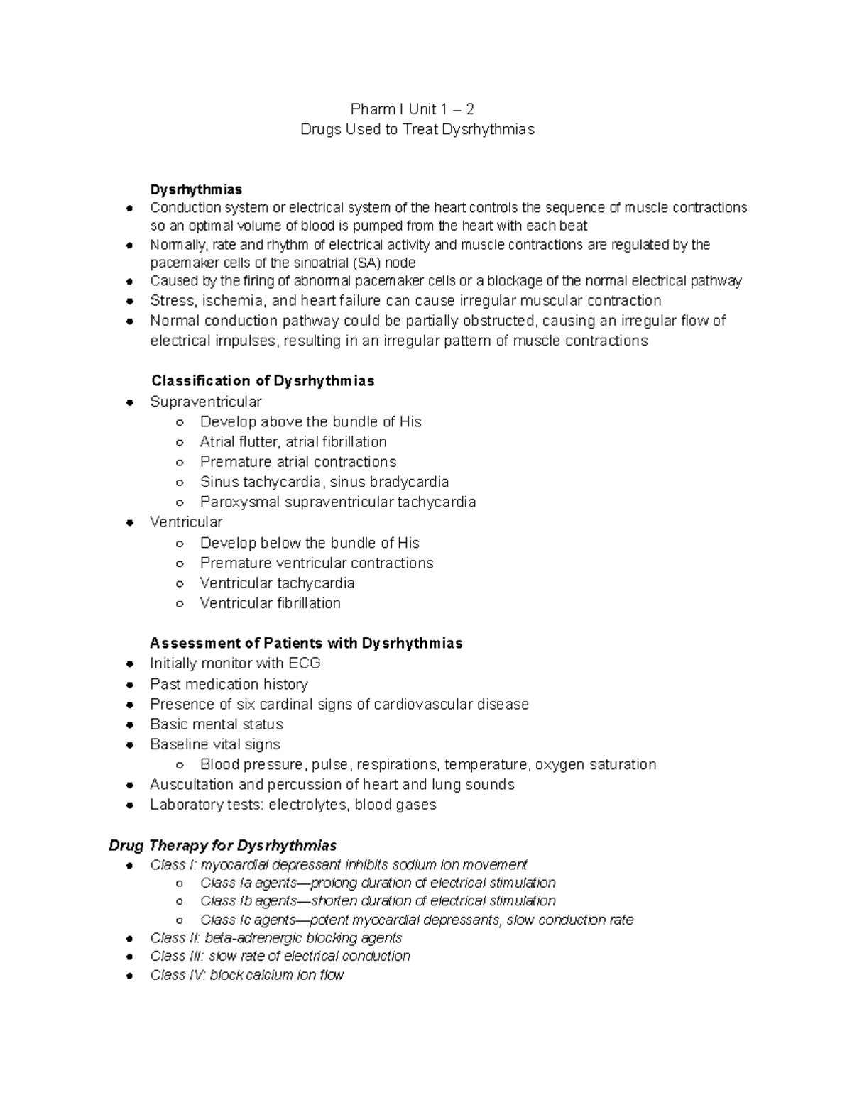 Pharm. 1-2 - lecture notes - Deprecated API usage: The SVG back-end is ...