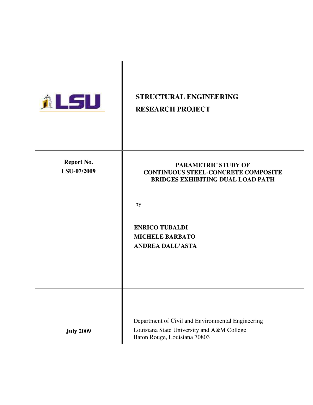 structural engineering project thesis