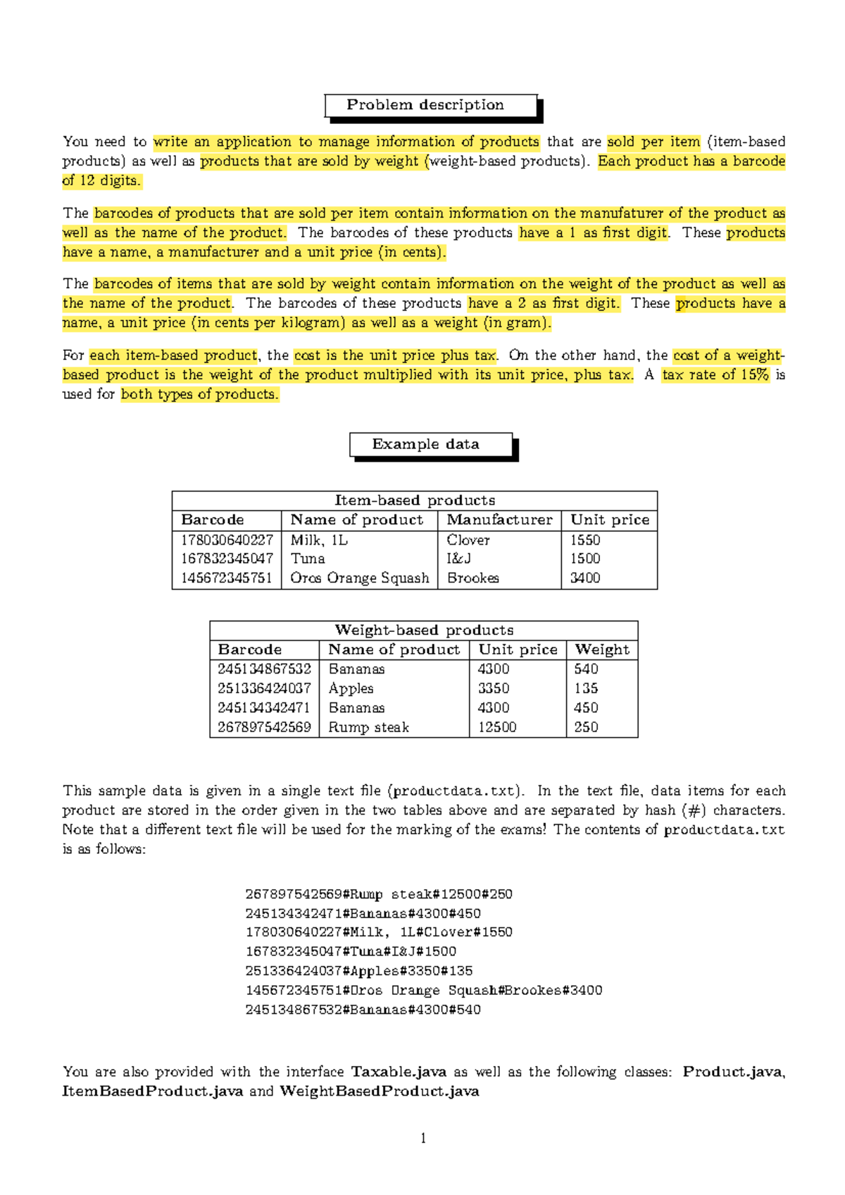 CMPG211 2021 TEST 2 - practice coding using this document - Problem ...