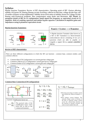 Module 4 Pdf - Analog Electronics - MODULE 4 Operational Amplifier(OP ...