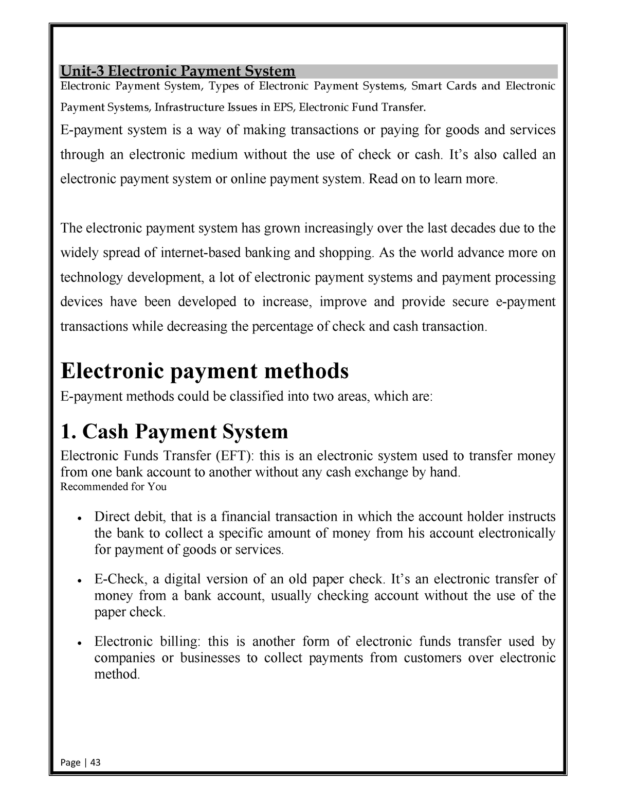 elect-pay-modes-srinivasarao-unit-3-electronic-payment-system