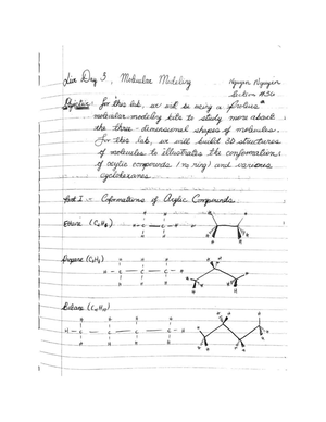 Orgo 1 Lab Report 2 - Areeba Ahmad CHEM 223 Crystallization Lab ...