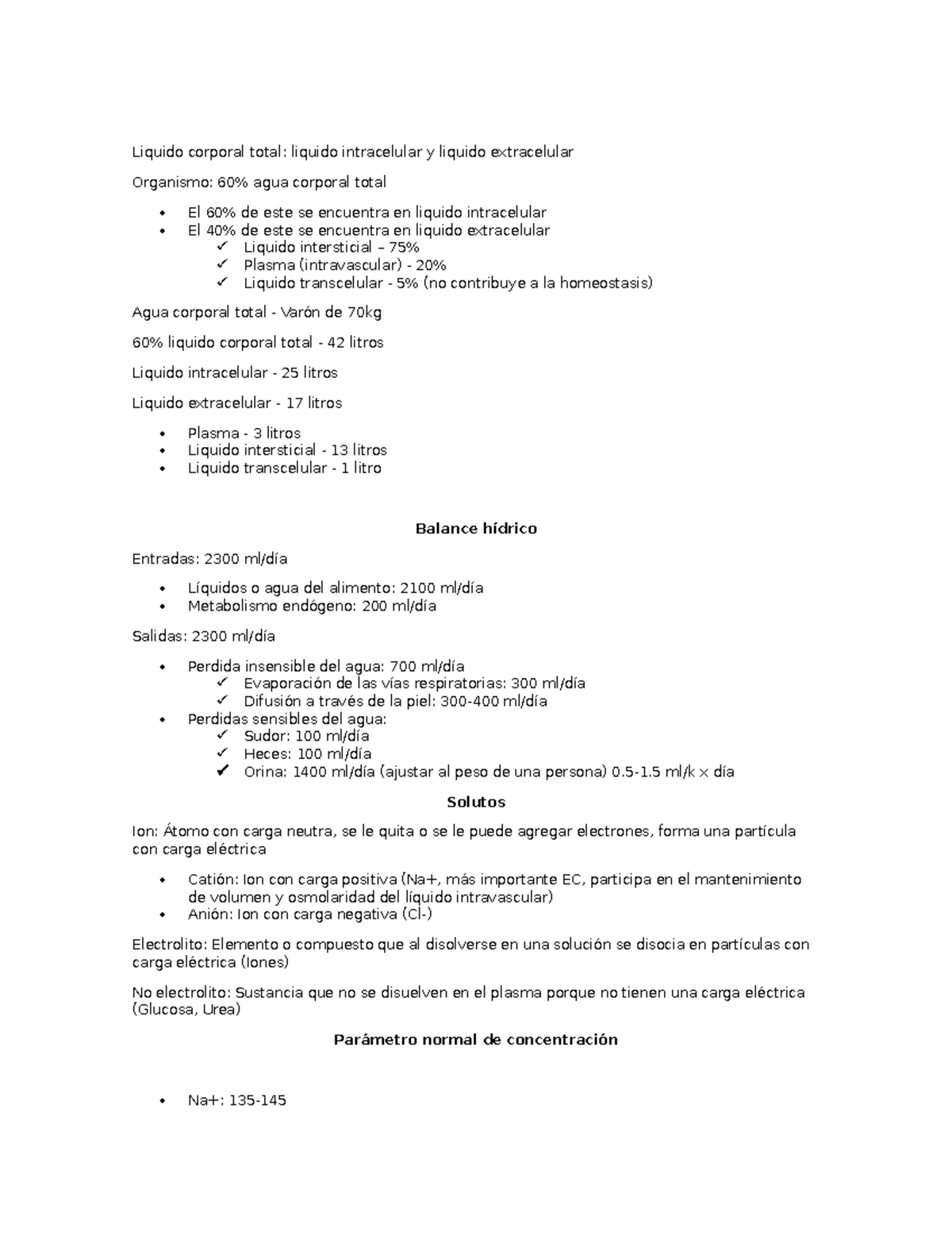 Fisio 1 Liquido Corporal Total Liquido Intracelular Y Liquido Fisio 1 Liquido Corporal Total Liquido Intracelular Y Liquido