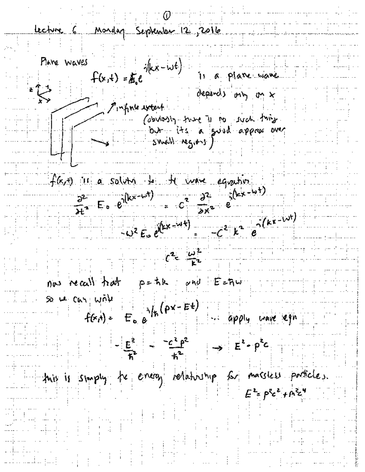 217 2017-2018 Lecture Notes 3 - Schrodinger Equation, Probability ...