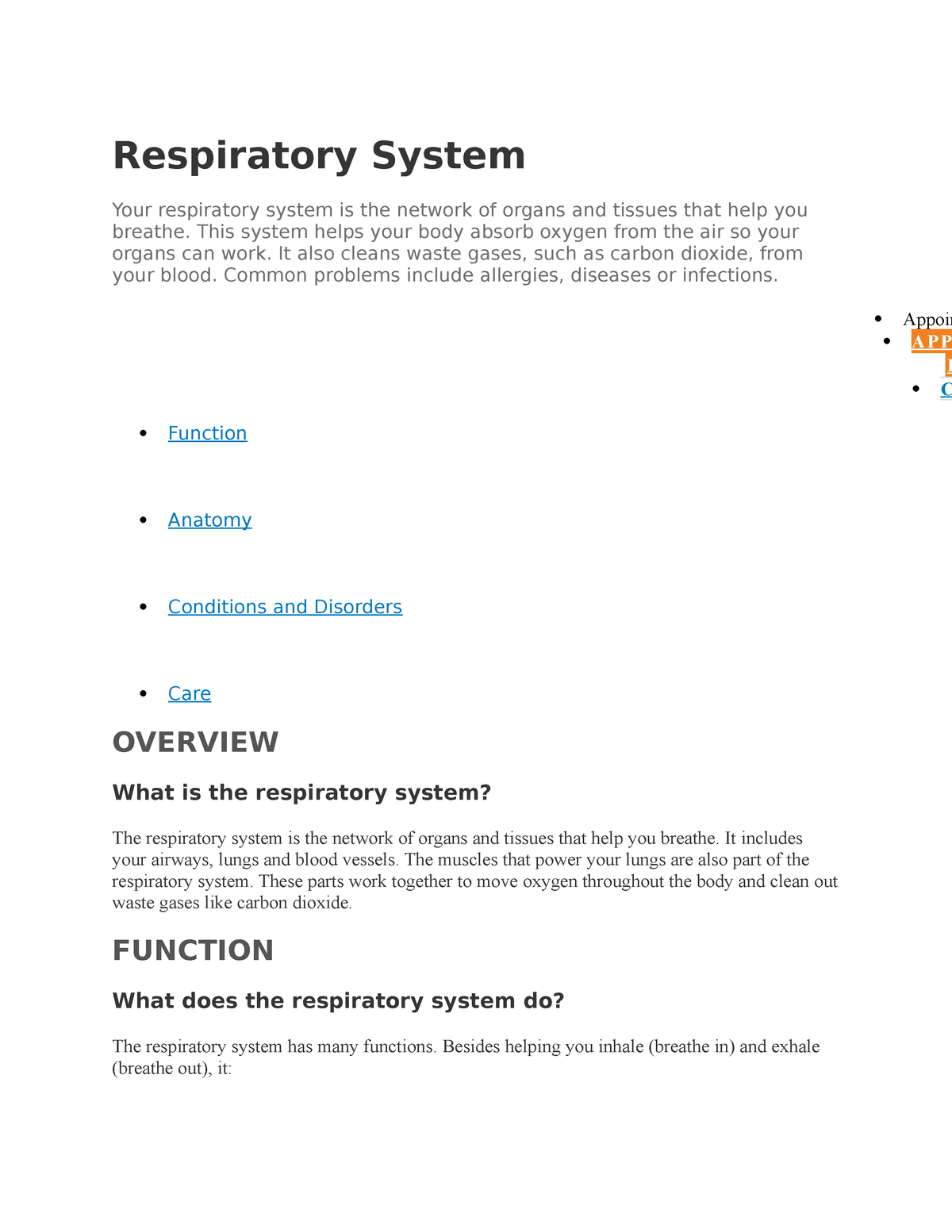 Respiratory System - haha - Respiratory System Your respiratory system ...