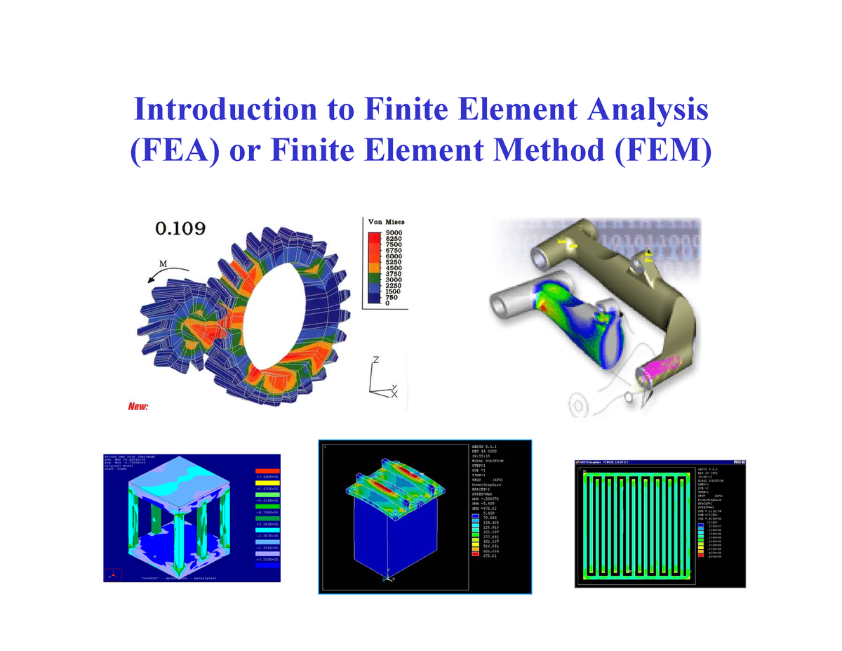 FEA Theory - Finite Element Method - Introduction To Finite Element ...