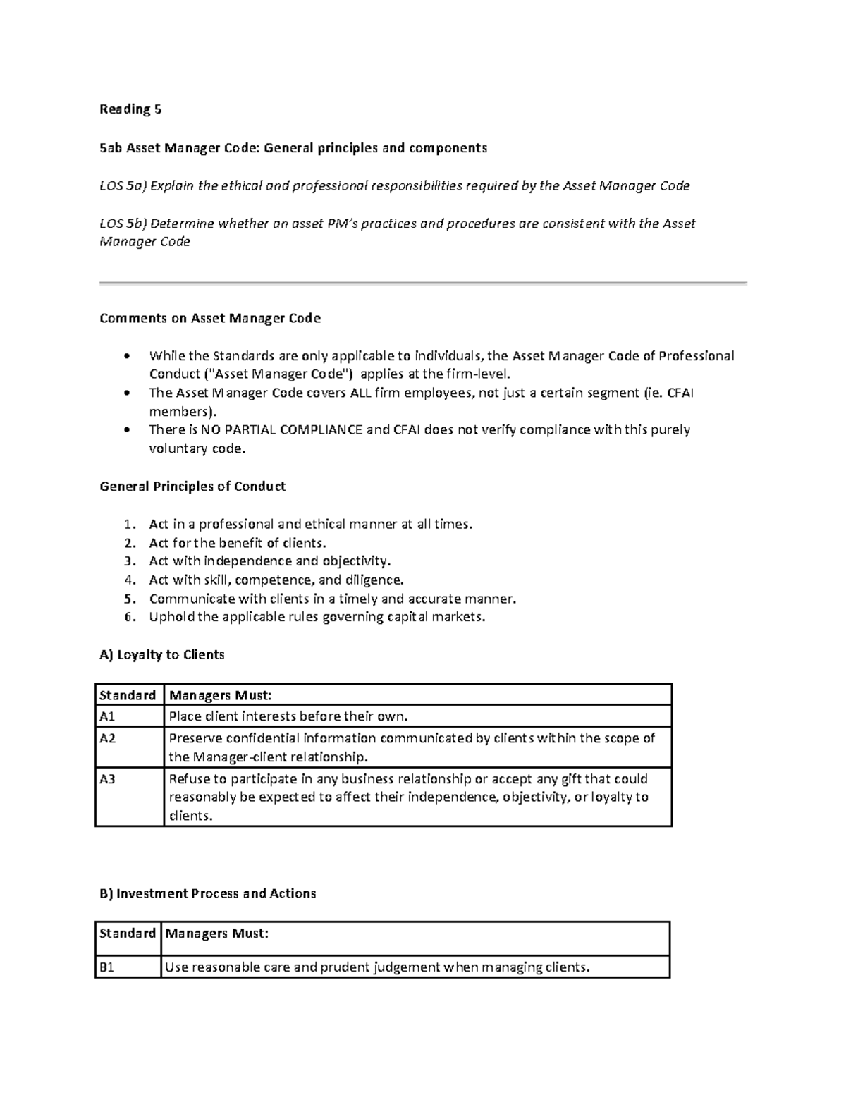 Economics Revision summary 5 - Reading 5 5ab Asset Manager Code ...