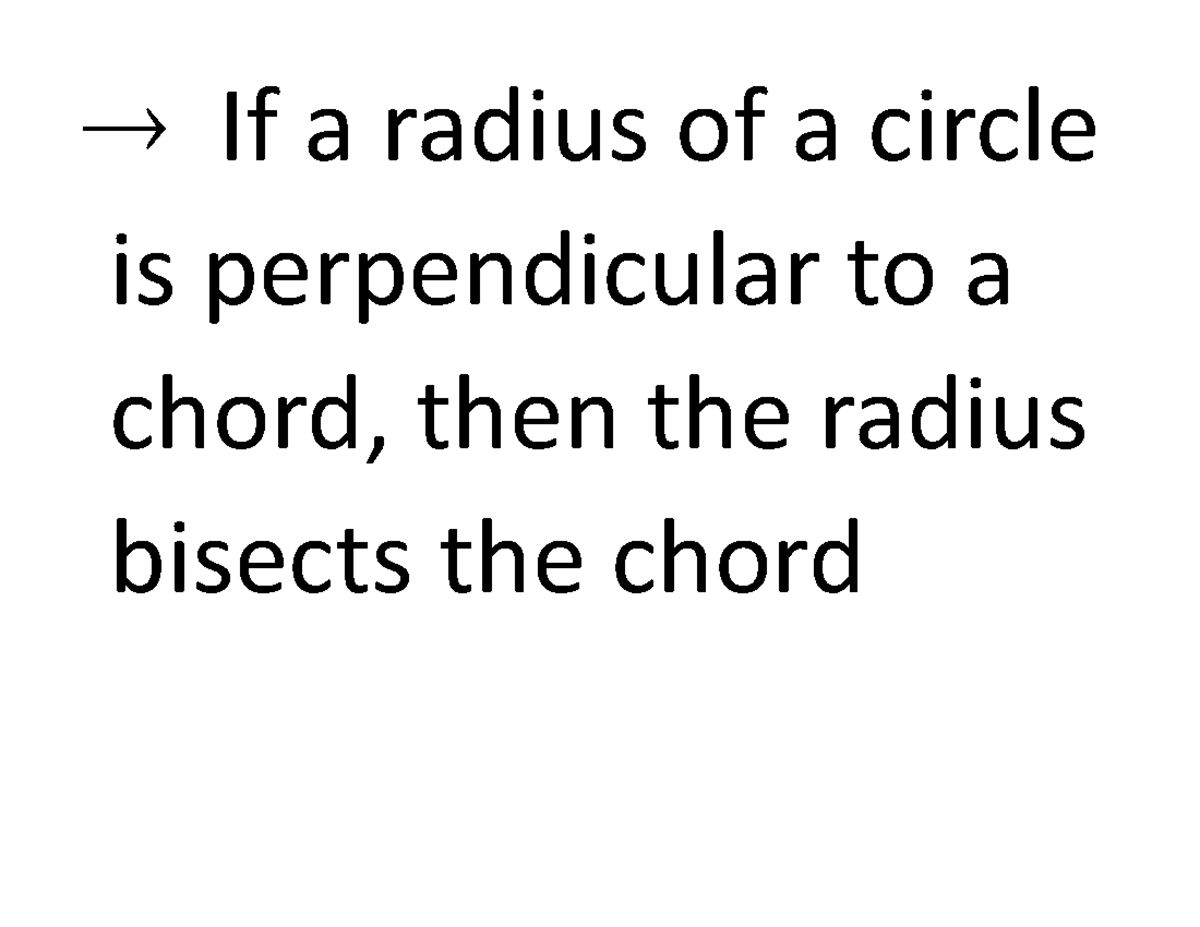 qwe-qwe-if-a-radius-of-a-circle-is-perpendicular-to-a-chord-then