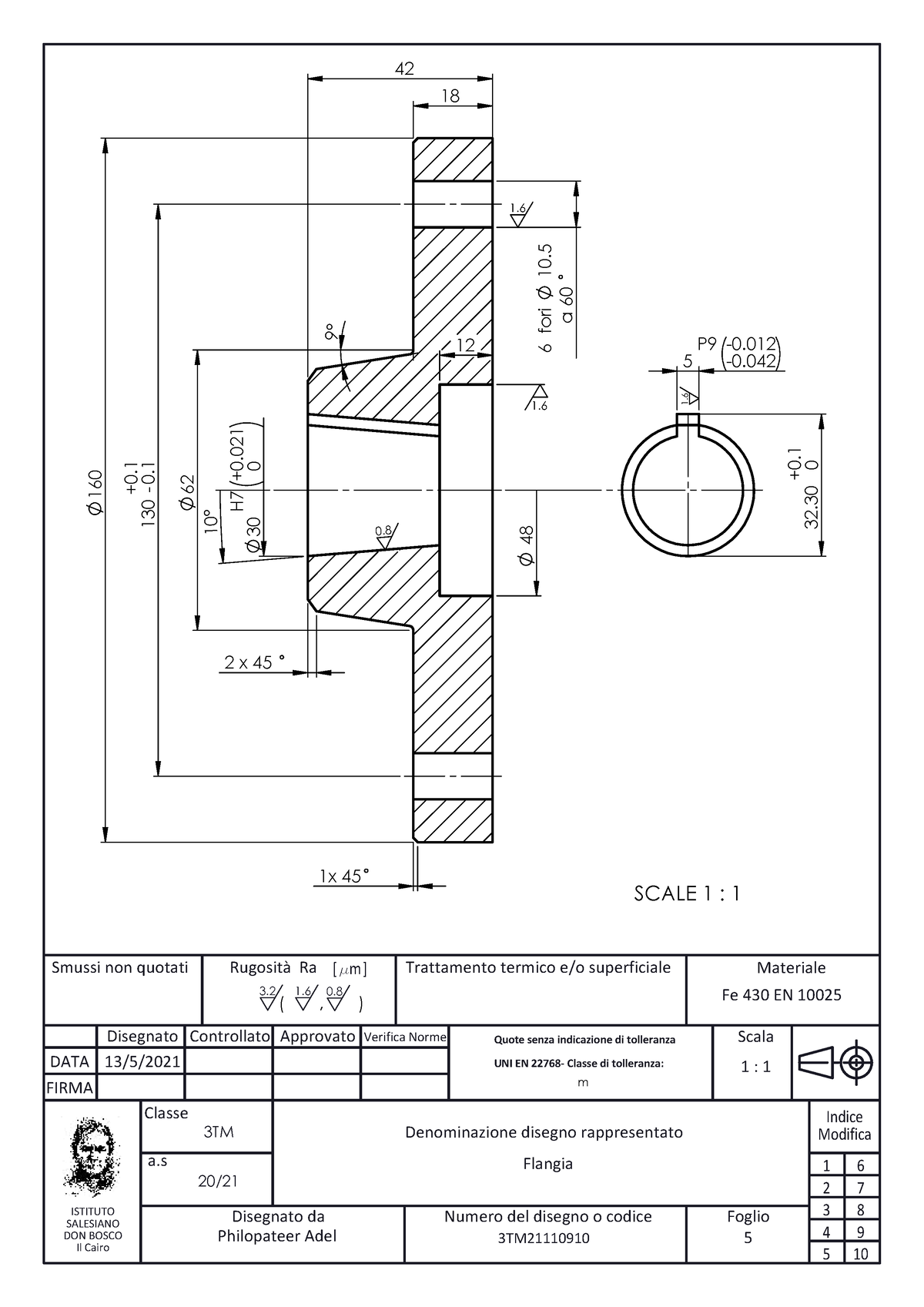 Part from an assembly of a transmission system - Digital Design - AUC ...