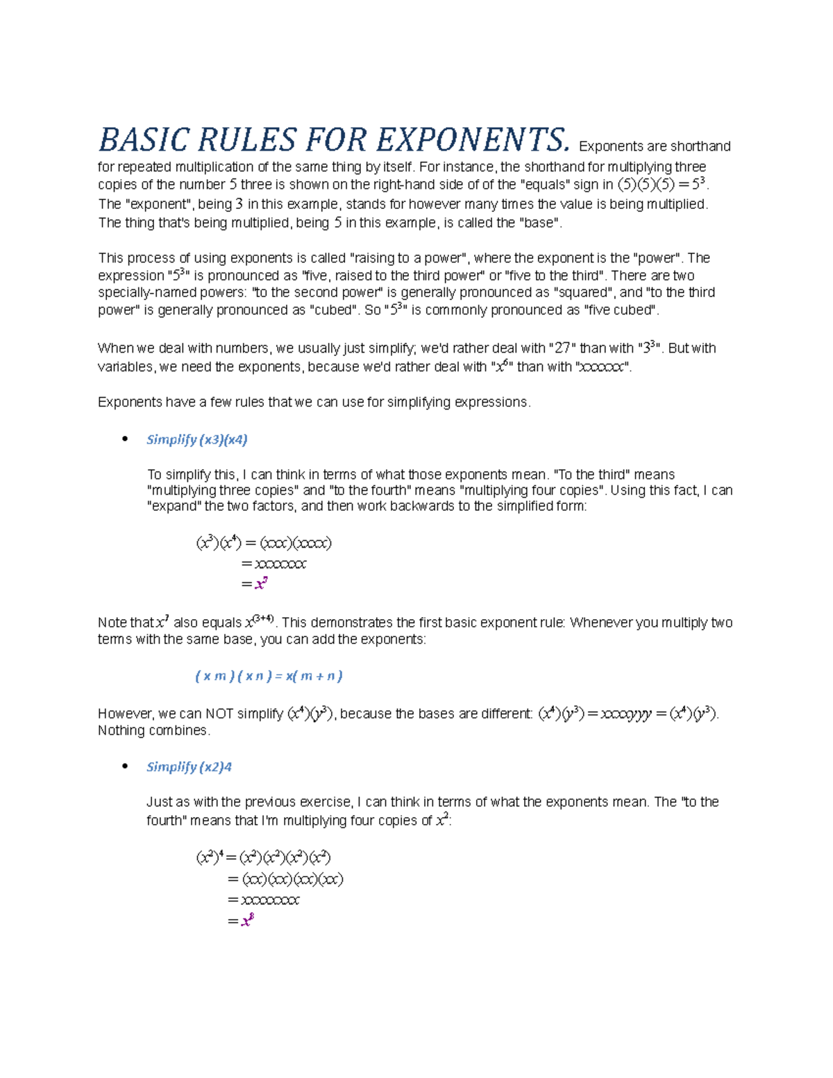 lecture-2-exponents-basic-notations-basic-rules-for-exponents